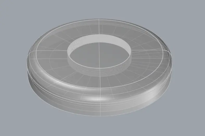 Threaded-part details from the 3D model